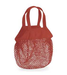 Nákupná taška z bavlny (WM Organic Cotton Mini Mesh Grocery Bag) > oranžová (rust)