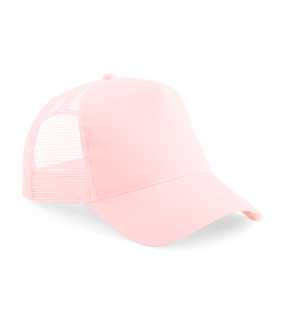 Detská šiltovka (Beechfield Junior Snapback Trucker) > ružová (pastel) / ružová (pastel)