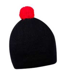 Zimná čiapka > čierna / oranžová