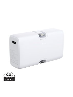 Powerbanka Urban Vitamin Los Angeles 20W PD z plastu RCS > biela