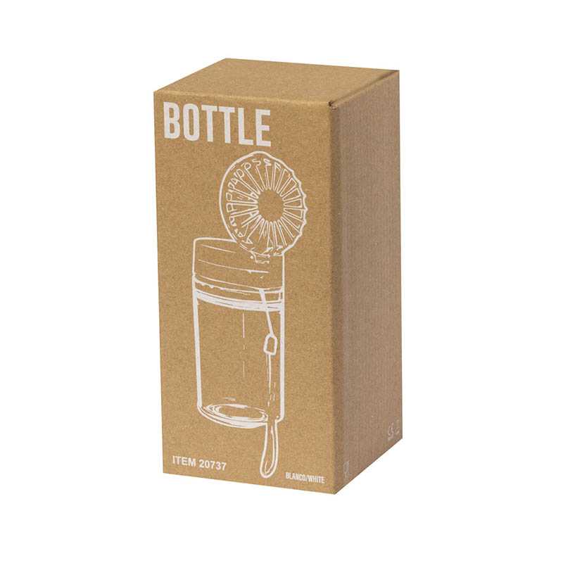 Ventilátor s fľašou > biela