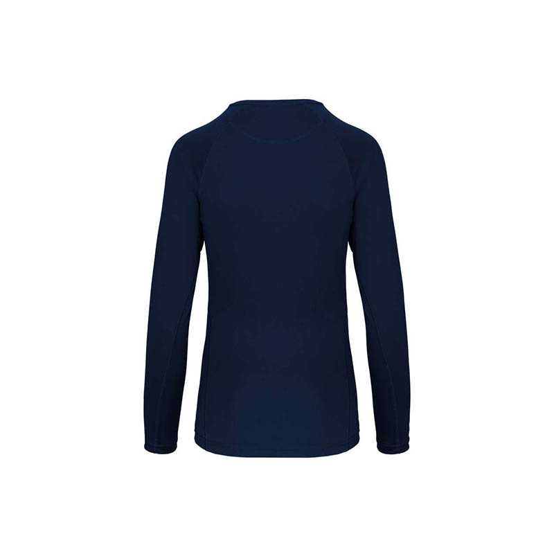 Dámske tričko (PROACT LADIES LONG SLEEVE SPORTS T-SHIRT) > modrá (navy) > XS