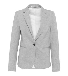Dámske sako (Kariban LADIES' KNIT JACKET) > šedá (light heather) > 38