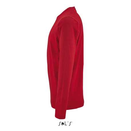 Pánske tričko (SOL'S IMPERIAL LSL MEN - LONG-SLEEVE T-SHIRT) > červená > S