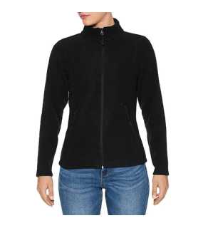 HAMMER LADIES MICRO-FLEECE JACKET (GILDAN) > Black > M