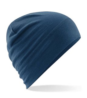 Unisex čiapka (Beechfield Merino Beanie) > modrá (steel)
