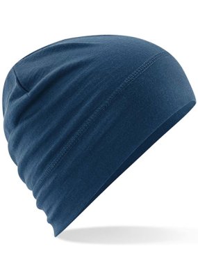Unisex čiapka (Beechfield Merino Beanie) > modrá (steel)