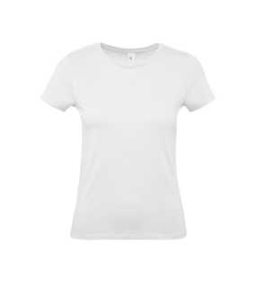Dámske tričko(B&C #E150 /W) > biela > M