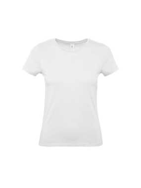 Dámske tričko(B&C #E150 /W) > biela > M