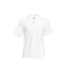 Pánska polokošeľa (FRUIT OF THE LOOM Screen Stars Original Polo ) > biela > M