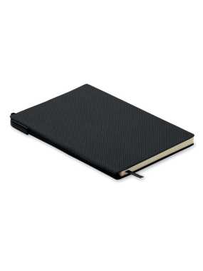 PU zápisník A5 s perom > čierna