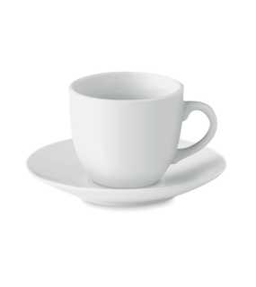 Espresso šálka 80ml s podšálkom > biela