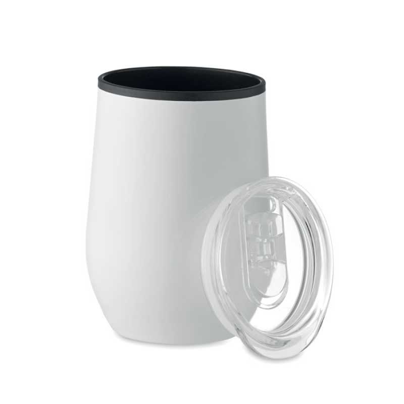 Hrnek s dvojitou stěnou 350ml > biela