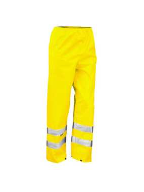 Unisex nohavice (RESULT SAFEGUARD HI-VIZ TROUSERS) > žltá > S/M