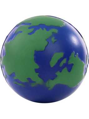 Antistresová hračka (MBW Globe) > modrá / zelená