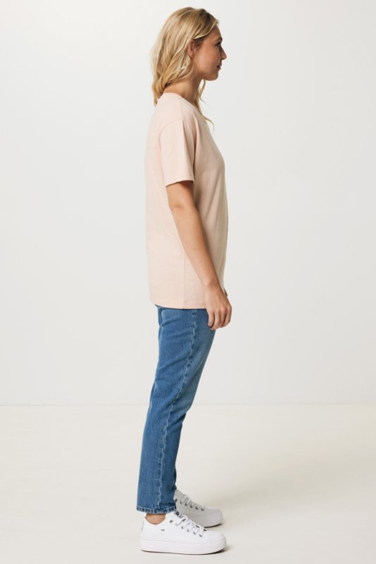 Dámske tričko Iqoniq Yala z recykl. bavlny > oranžová (peach nectar) > XL