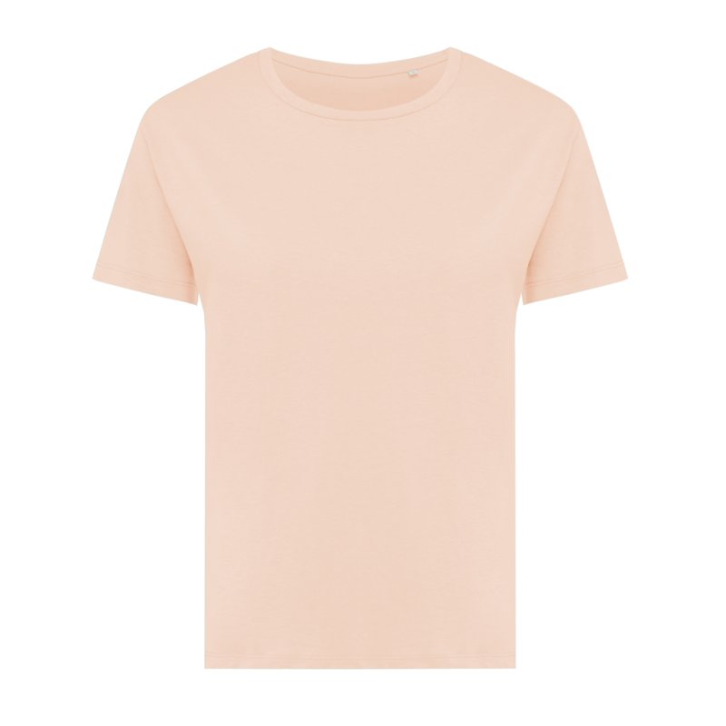 Dámske tričko Iqoniq Yala z recykl. bavlny > oranžová (peach nectar) > XL