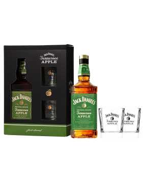 Jack Daniel's Apple + 2 poháre, 35%, 700 ml
