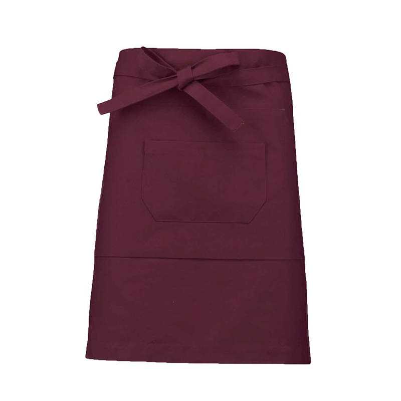 Zástera (Kariban MID-LENGTH APRON) > červená (wine)