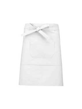 Zástera (Kariban MID-LENGTH APRON) > biela