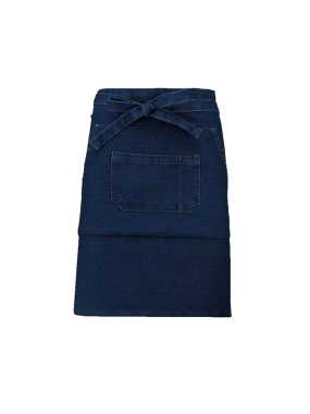 Zástera (Kariban MID-LENGTH APRON) > modrá (denim)