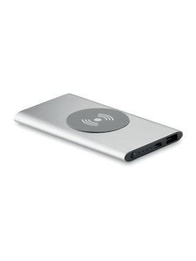 Bezdrôtová power bank > strieborná(matná)