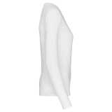 Dámske tričko (Kariban Ladies Long Sleeve Round Neck T-Shirt) > biela > 2XL