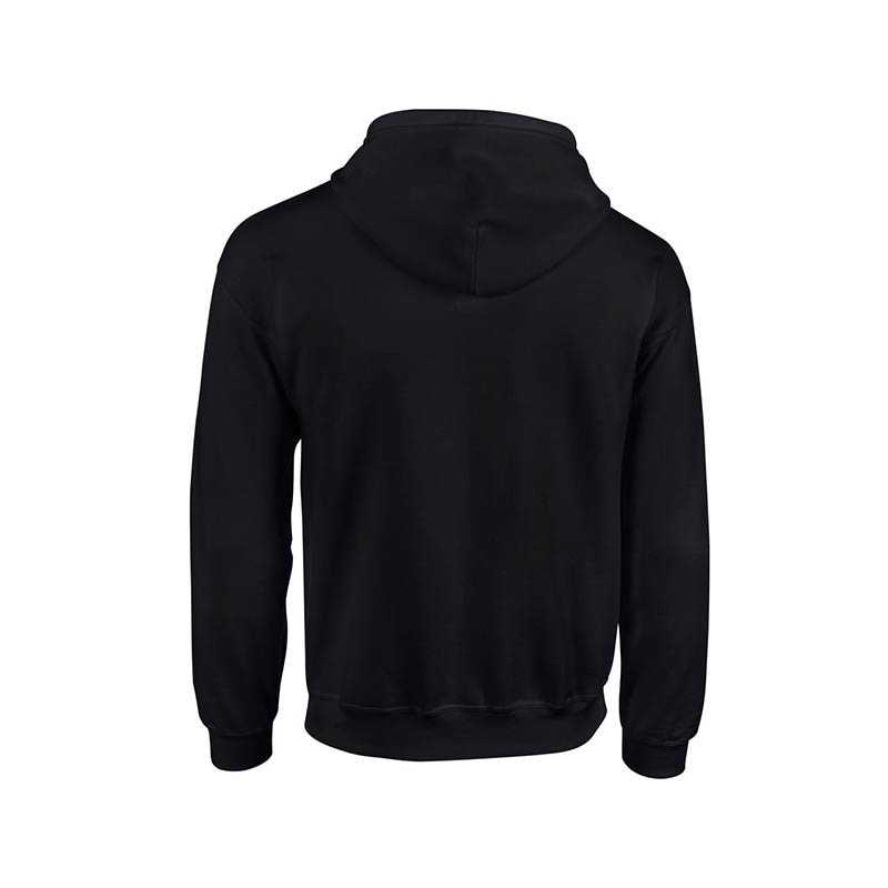 Unisex mikina(GILDAN HEAVY ADULT FULL ZIP HOODED SWEATSHIRT) > čierna > L