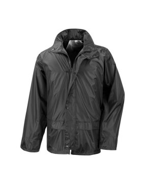 Unisex bunda (RESULT RAIN JACKET) > čierna > 2XL