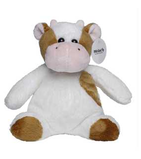 Plyšová hračka (MBW Cow Bella) > hnedá / biela