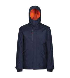 Unisex bunda (Regatta THERMOGEN WATERPROOF HEATED JACKET)>modrá (navy) / červená (magma)>M