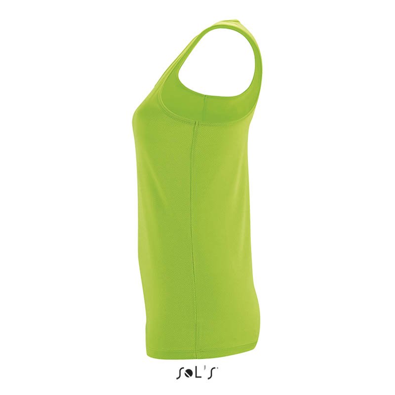 Dámske tielko (SOL'S SPORTY TT WOMEN - SPORTS TANK TOP) > zelená (neon) > XS