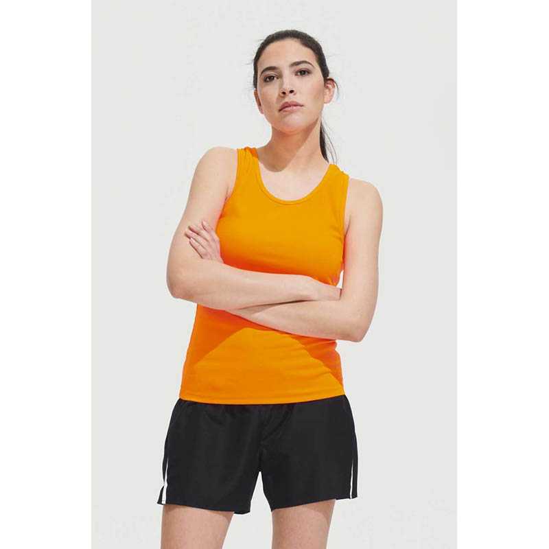 Dámske tielko (SOL'S SPORTY TT WOMEN - SPORTS TANK TOP) > modrá (aqua) > XS