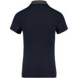 Dámska polokošeľa(Kariban"LADIES' TWO-TONE JERSEY POLO")>modrá(navy)/šedá(dark heather)>XS