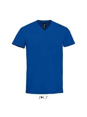 Pánske tričko (SOL'S IMPERIAL V MEN - V-NECK T-SHIRT) > modrá (royal) > S