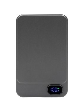 Bezdrôtová powerbanka 5000 mAh 15W > šedá (gun metal)