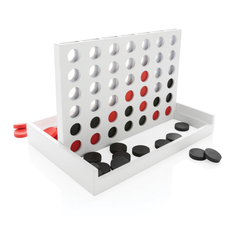 FSC dřevěné piškvorky Connect four > biela
