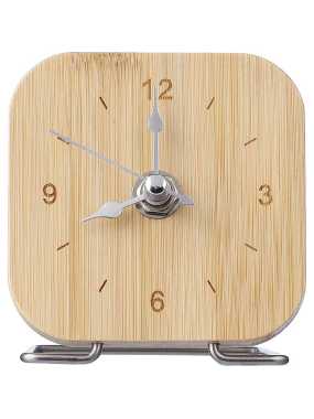 Bambusové stolové hodiny > hnedá