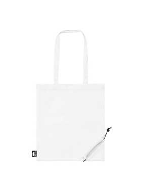 Skladacia RPET nákupná taška > biela