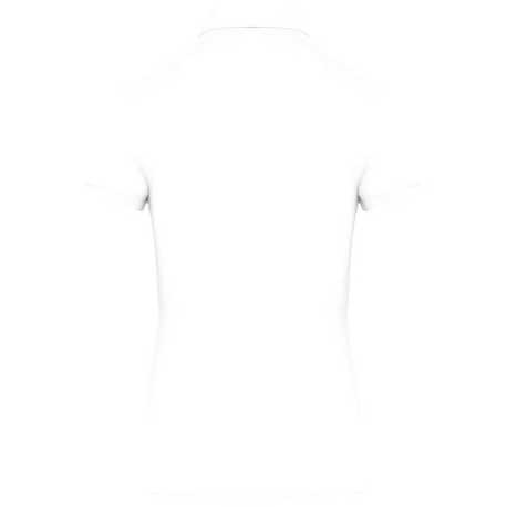 Dámska polokošeľa (Kariban LADIES' SHORT SLEEVE JERSEY POLO SHIRT) > biela > S