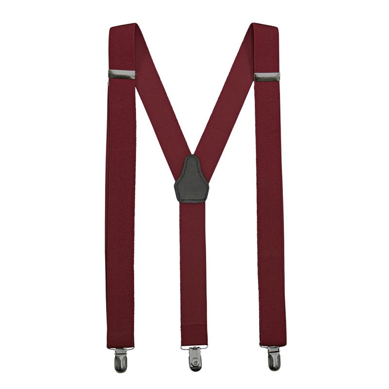 Traky na nohavice (VELILLA BRACES) > fialová (maroon)