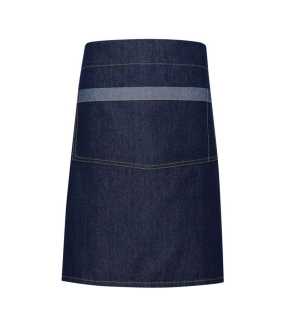 Zástera (PREMIER "DOMAIN" CONTRAST DENIM WAIST APRON) > modrá (indigo denim)