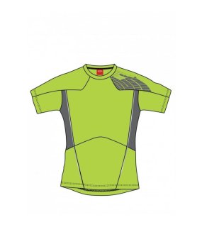 Dámske tričko (SPIRO LADIES TRAINING SHIRT) > zelená (limet) / šedá > M