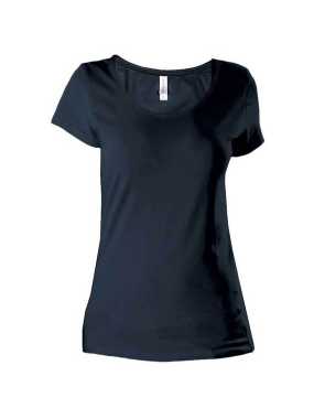 Dámske tričko (KARIBAN SHORT SLEEVE LADIES T-SHIRT) > šedá (dark) > M