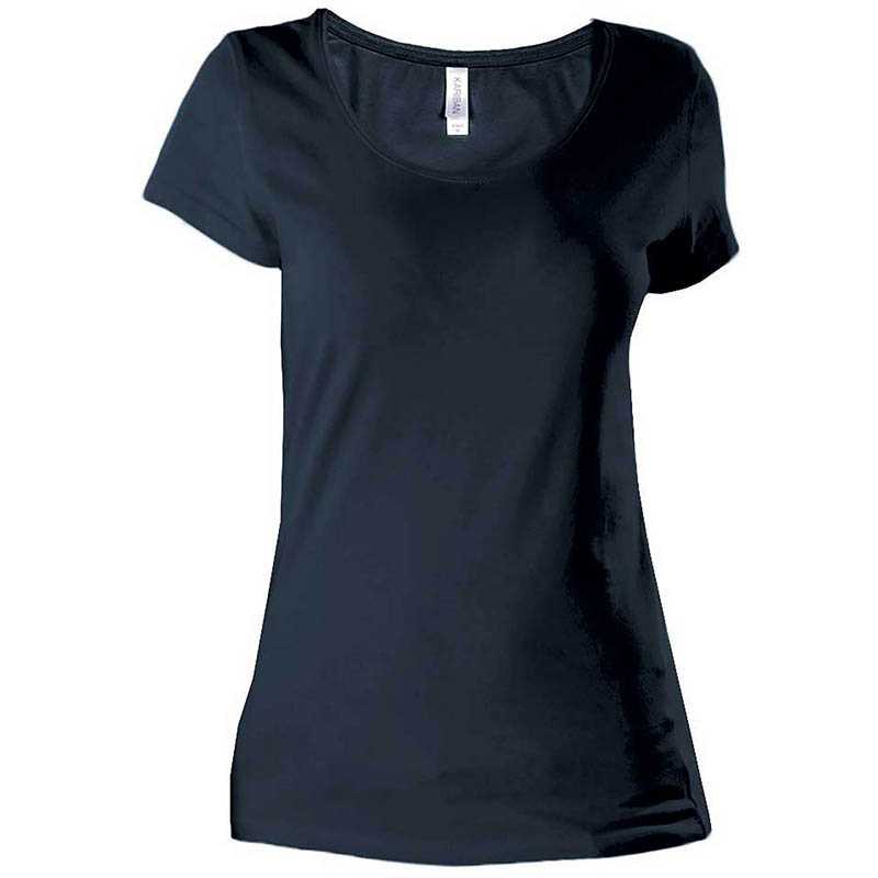 Dámske tričko (KARIBAN SHORT SLEEVE LADIES T-SHIRT) > šedá (dark) > M