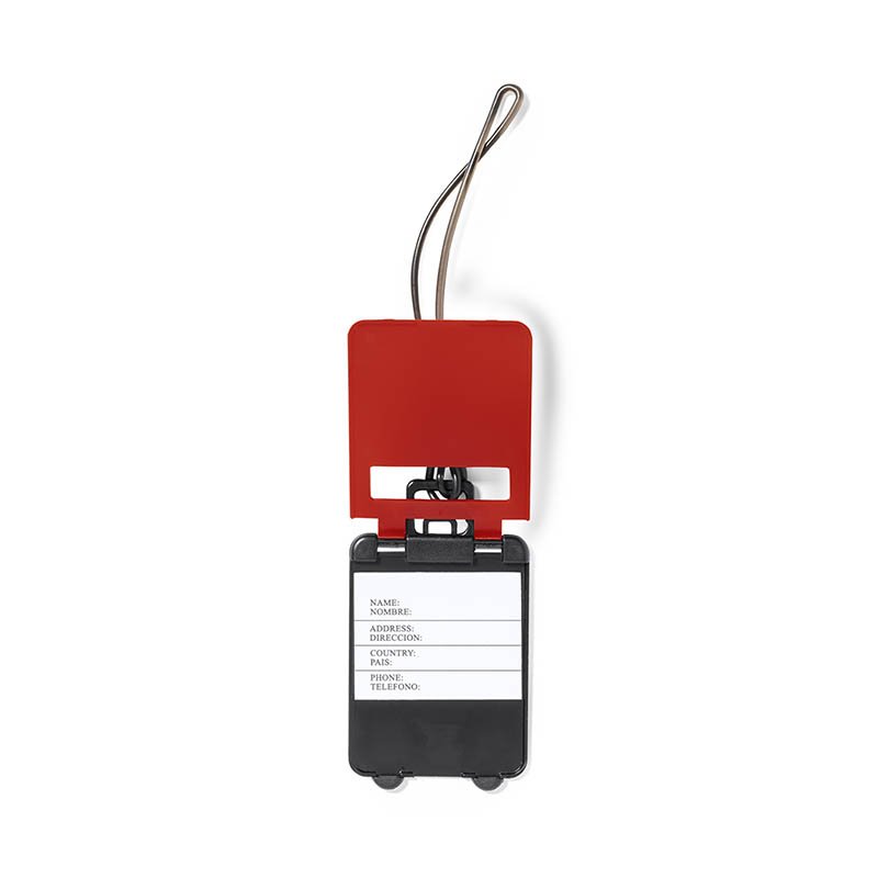 Visačka na batožinu > červená