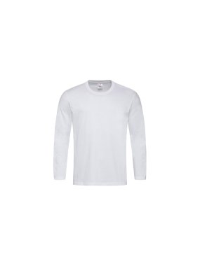 Pánske tričko(Comfort-T Long Sleeve STEDMAN) > biela > S