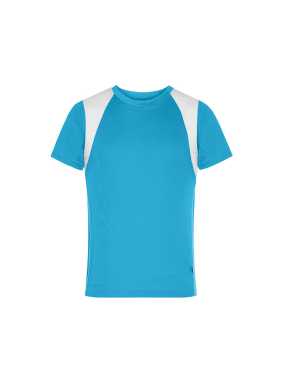 Detské tričko (JN Running-T Junior) > tyrkysová / biela > L