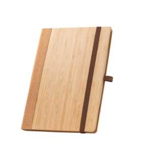 Zápisník A5 z bambusu a korku > prírodná