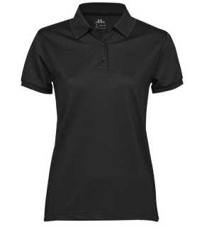 Dámska polokošela (Tee Jays Womens Club Polo) > čierna > XL